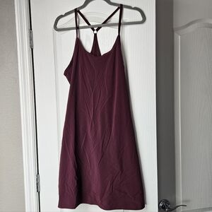 Outdoor Voices Burgundy Tennis Dress